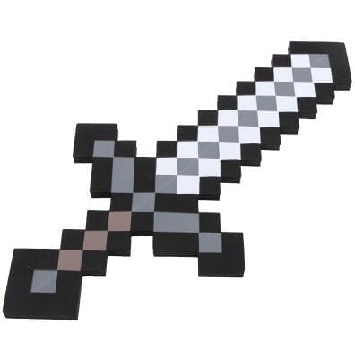 Minecraft Espada Picareta Diamante Original EVA